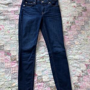 Seven 7 For All Mankind Women’s Jeans- Ankle Gwenevere Jeans Dark Wash Size 27